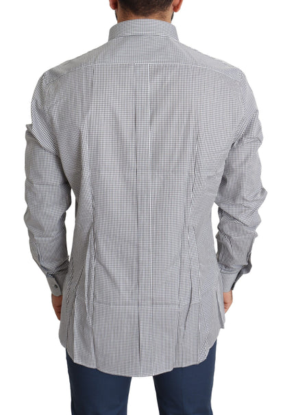 Dolce &amp; Gabbana Ternet Slim Fit Bomuldsskjorte