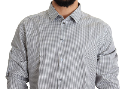 Dolce &amp; Gabbana Ternet Slim Fit Bomuldsskjorte