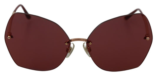 Dolce &amp; Gabbana Chic Red 100% UV-beskyttelse solbriller