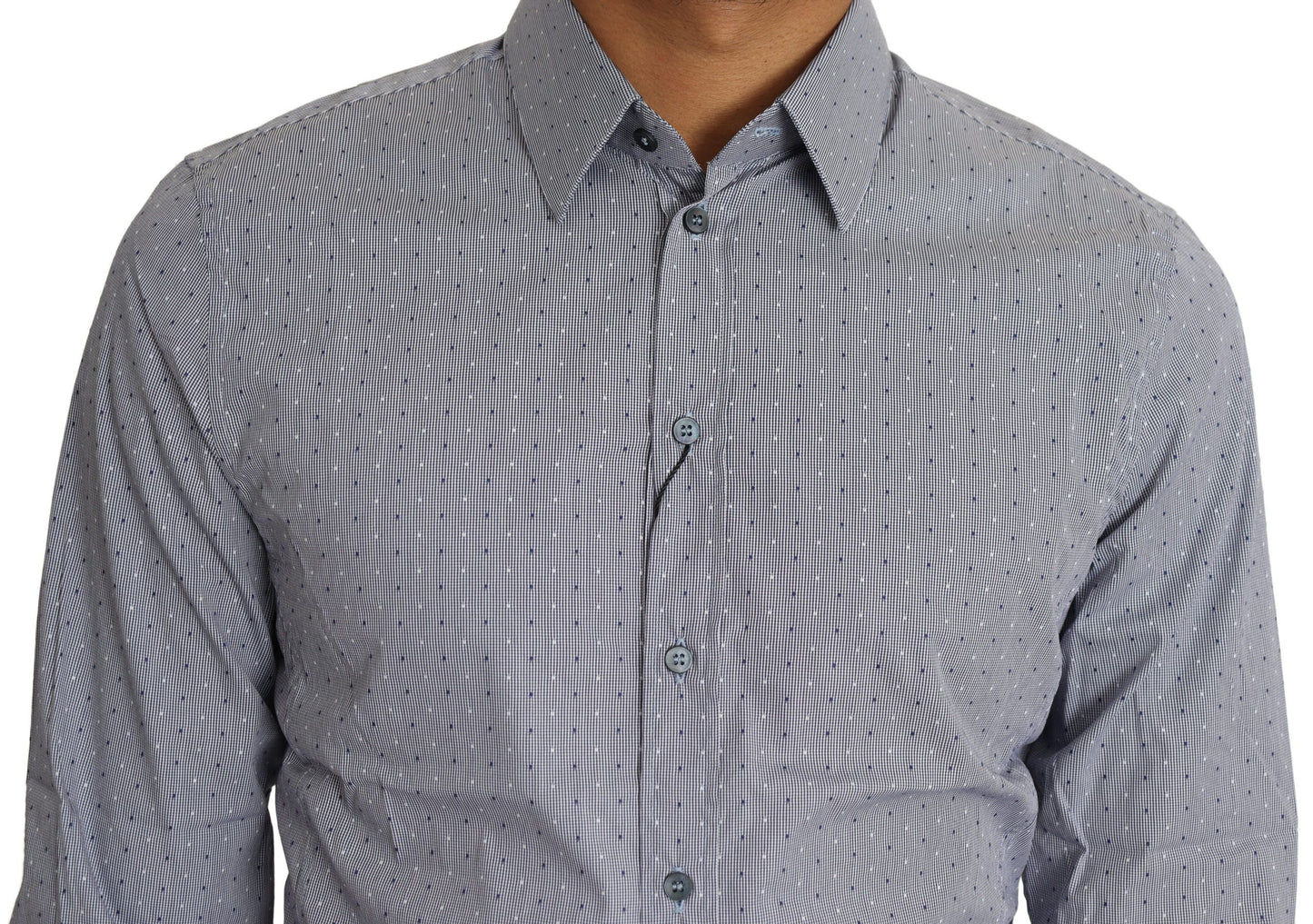 Dolce &amp; Gabbana Sicilia Slim Fit Polka Dot Blend Shirt