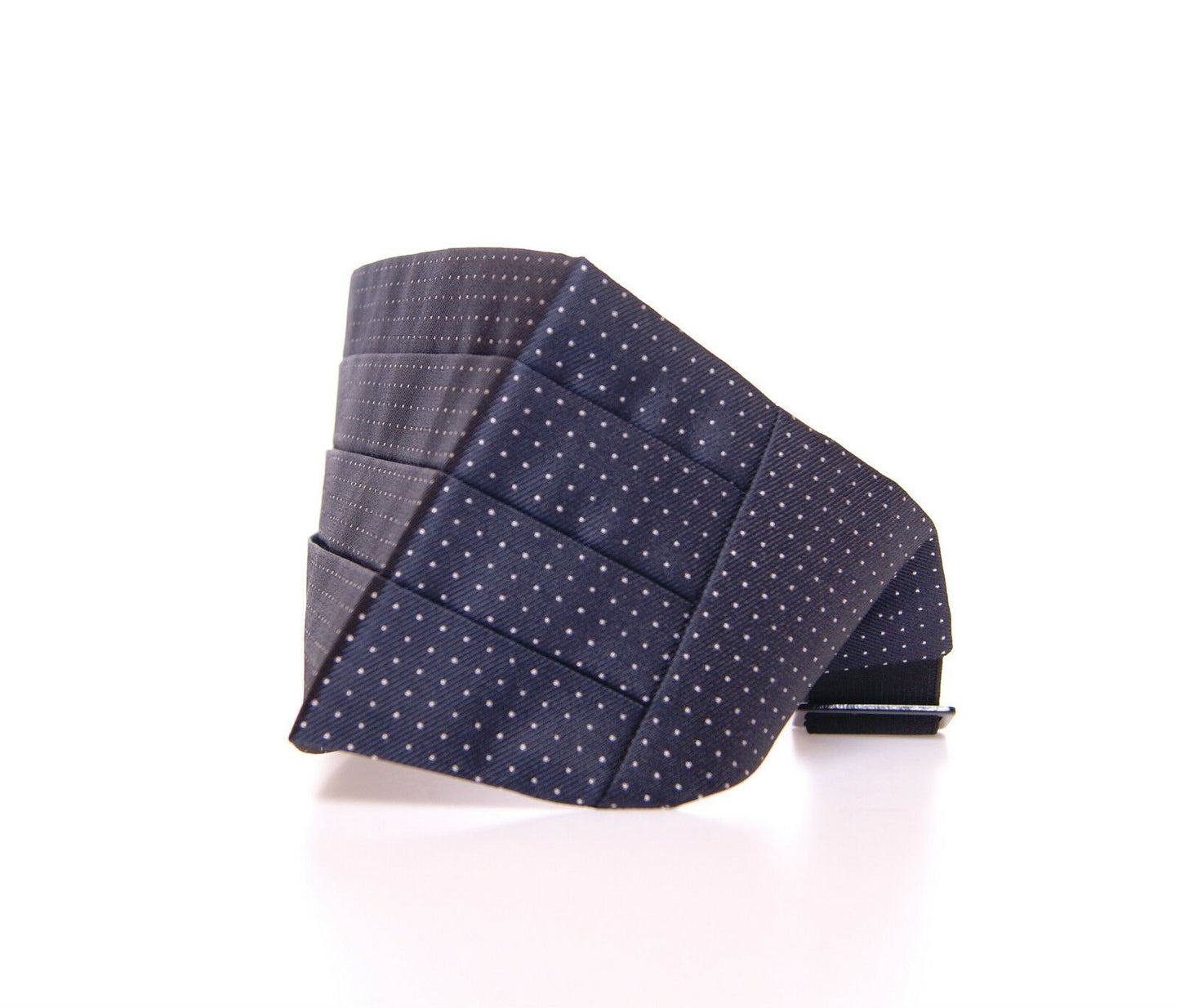 Dolce &amp; Gabbana Elegant Silk Polka Dot Cummerbund