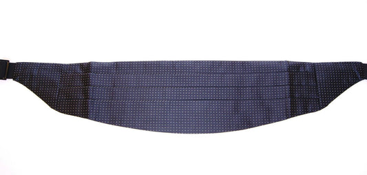 Dolce &amp; Gabbana Elegant Silk Polka Dot Cummerbund