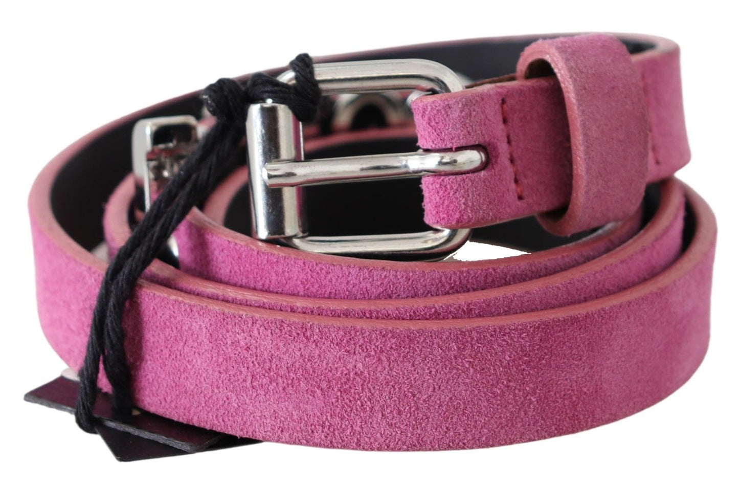 Just Cavalli Fuschia Pink Leather Waist Belt