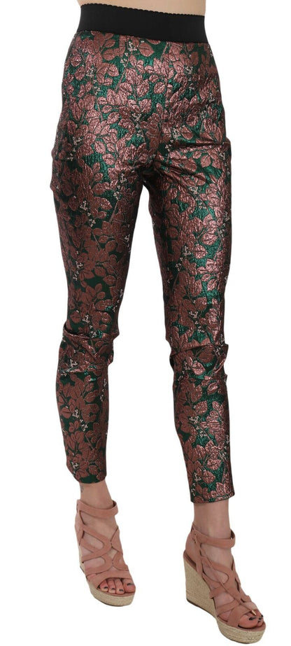 Dolce &amp; Gabbana Elegante Flerfarvede Designerbukser