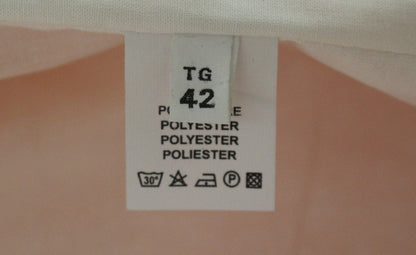 Andrea Incontri Chic Pink Silkeblanding Kortærmet Frakke
