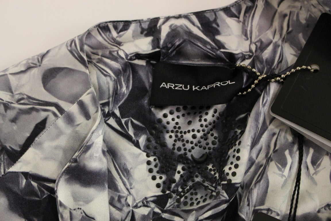 Arzu Kaprol Exquisite Silk Ærmeløs bluse i flerfarvet