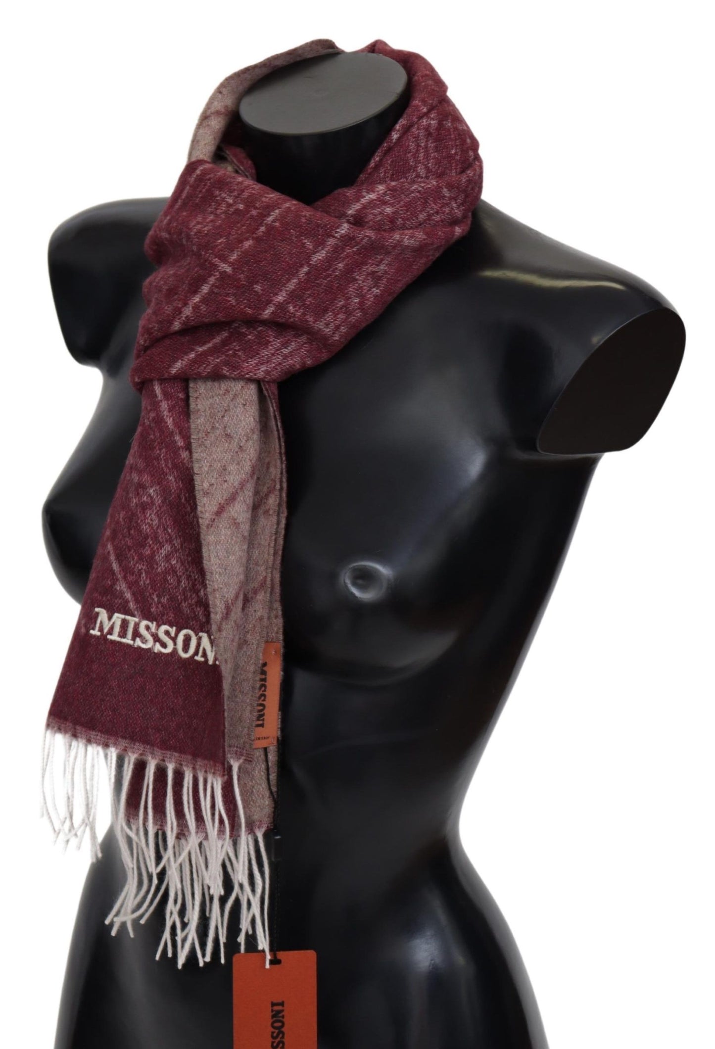 Missoni Elegant Cashmere frynset tørklæde