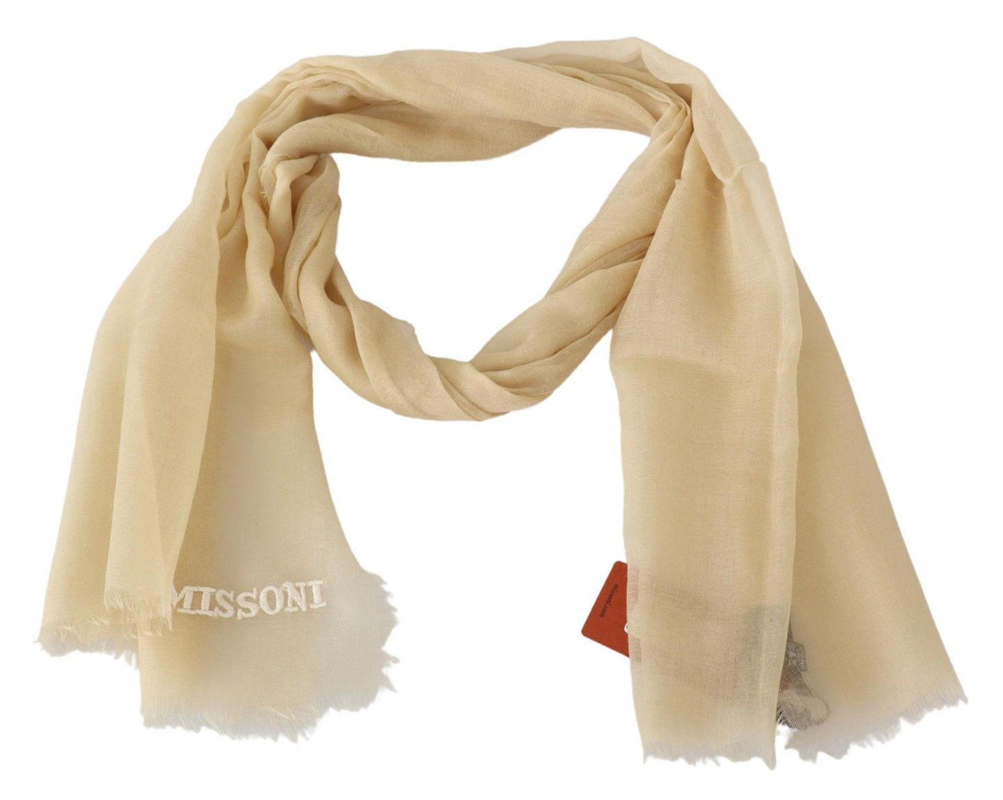 Missoni Elegant Cashmere tørklæde i Beige