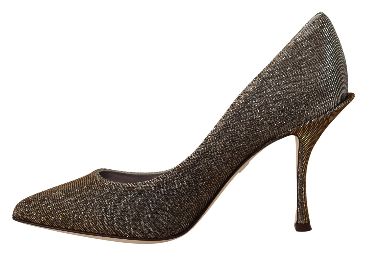 Dolce &amp; Gabbana Elegante Sølvfarvede Pumps Klassiske