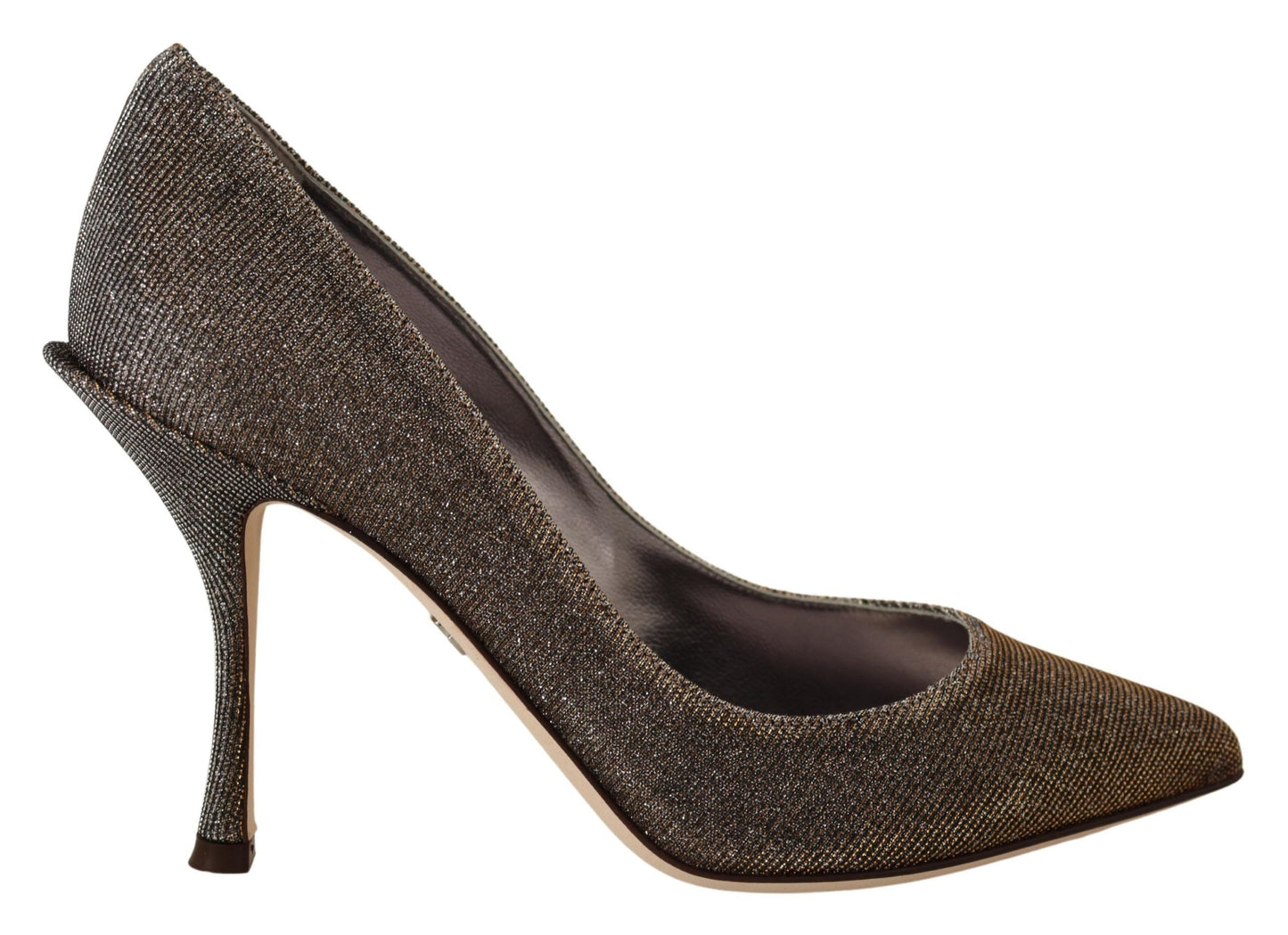 Dolce &amp; Gabbana Elegante Sølvfarvede Pumps Klassiske