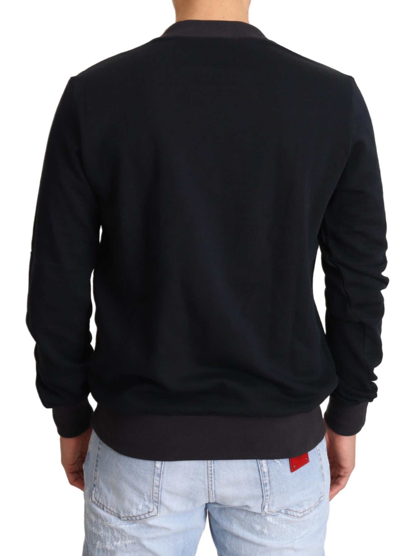 Dolce &amp; Gabbana Regal Crown Motive sweater med rund hals