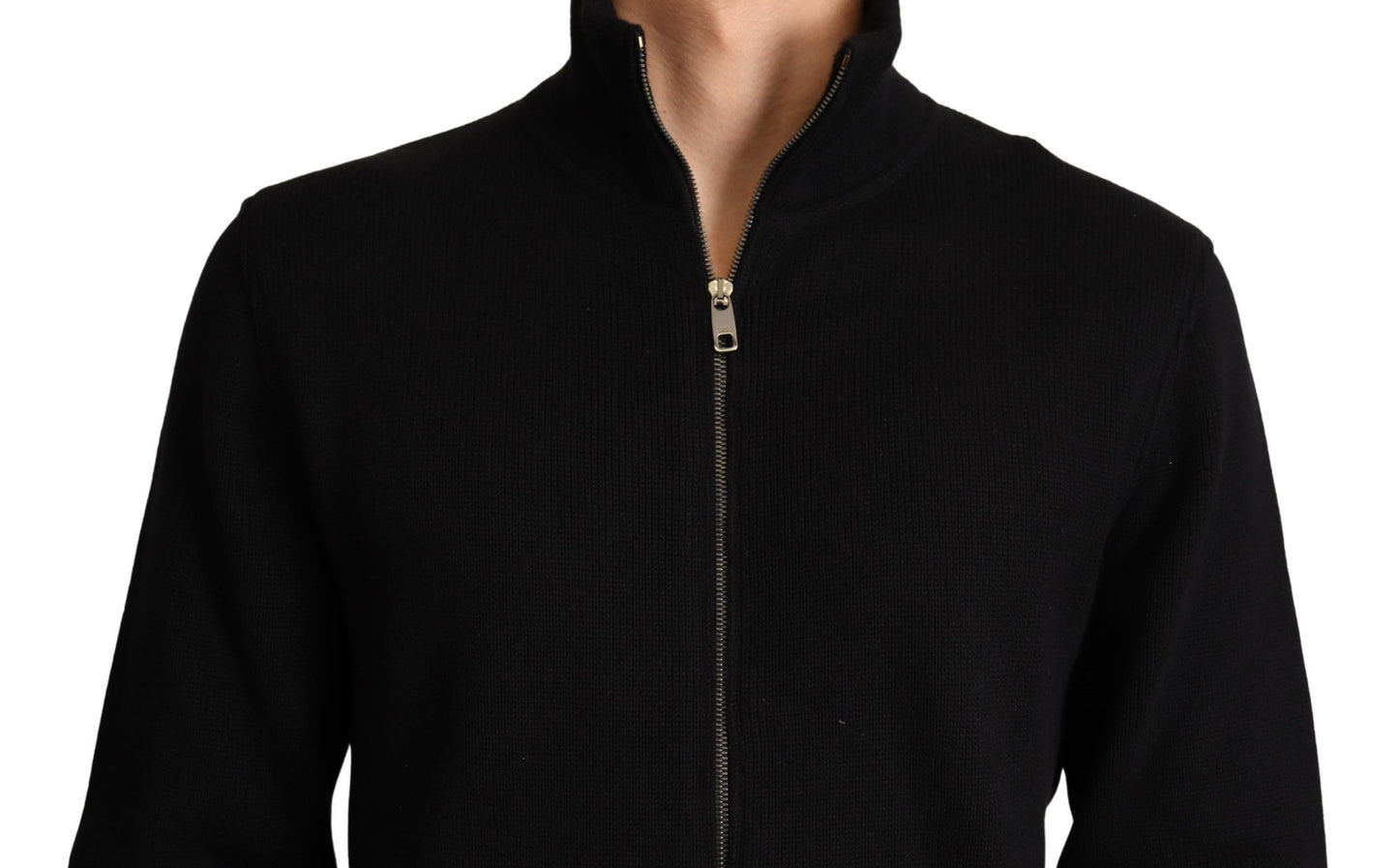 Dolce &amp; Gabbana Elegant High-Neck Cashmere Blend Sweater