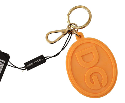 Dolce &amp; Gabbana fantastisk orange guld nøglering &amp; taske charm