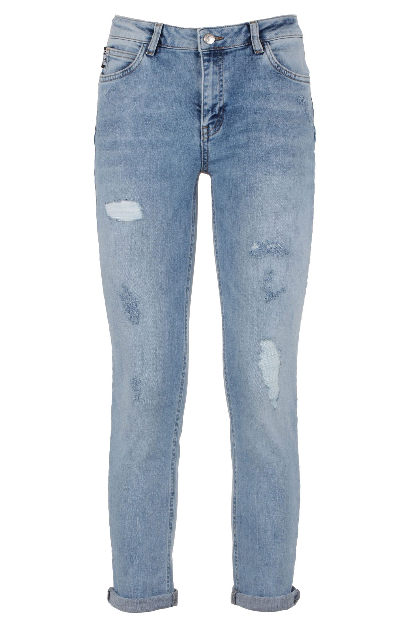 Imperfect Blue Cotton Dame Jean