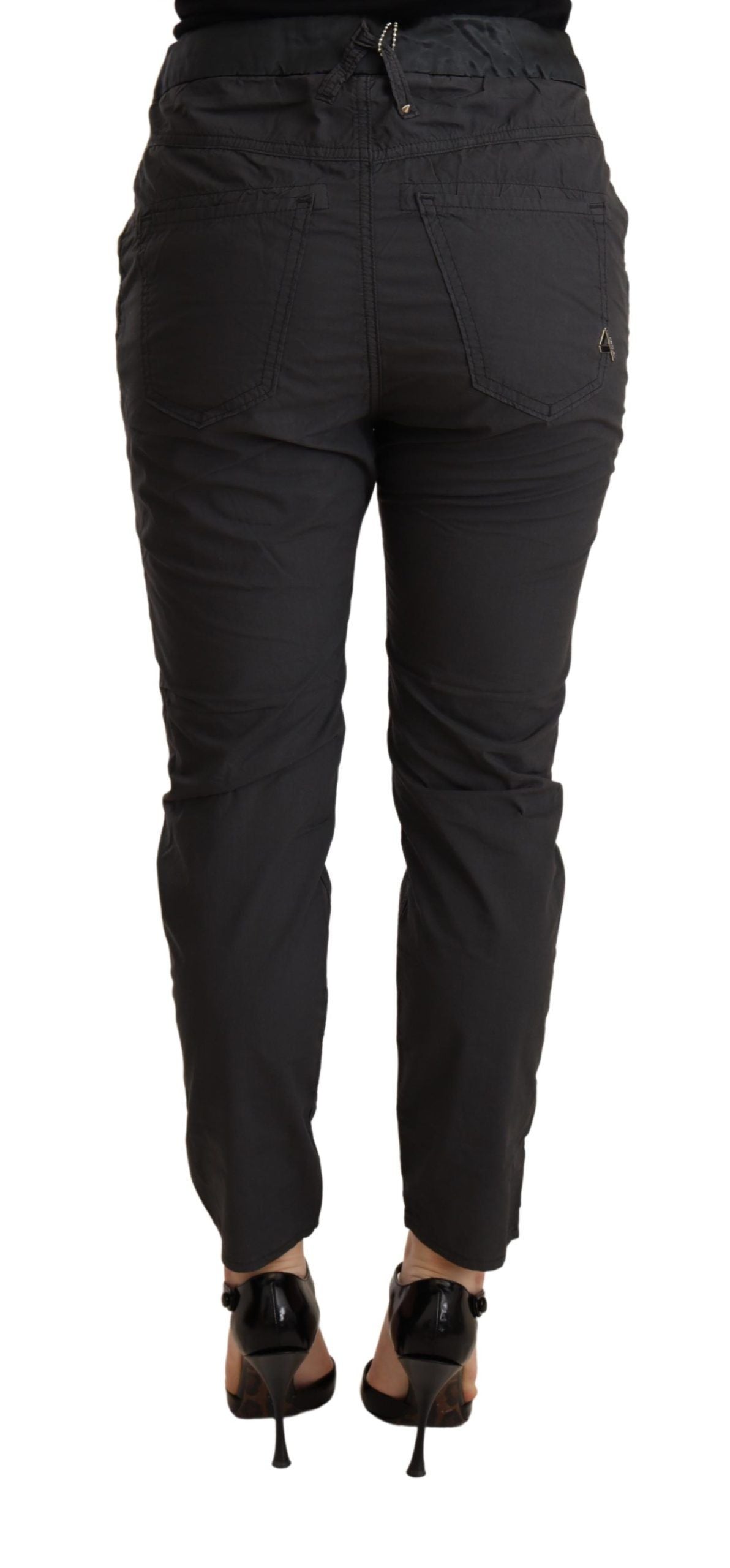 CYCLE Elegante slim fit skinny bukser med mellemtalje