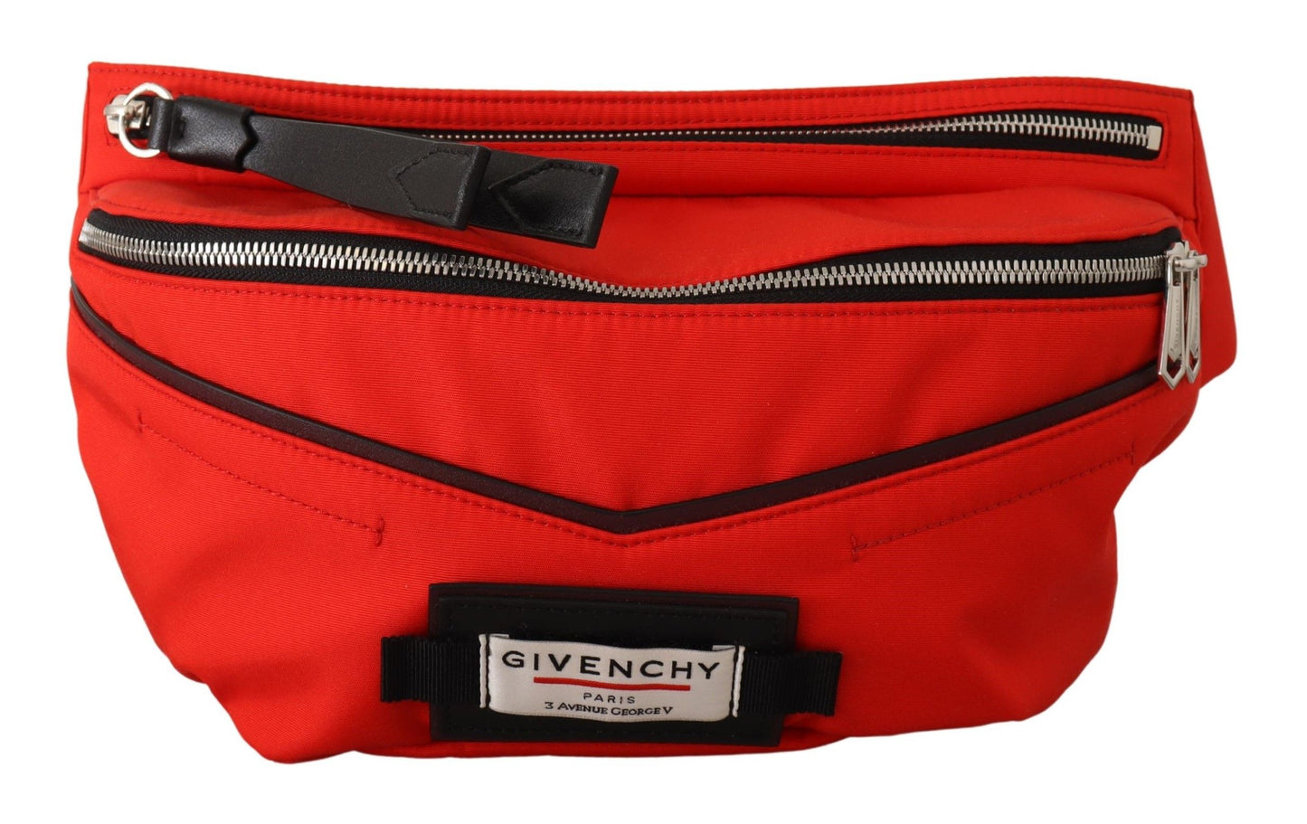 Givenchy Elegant Large Bum Belt Bag i rød og sort