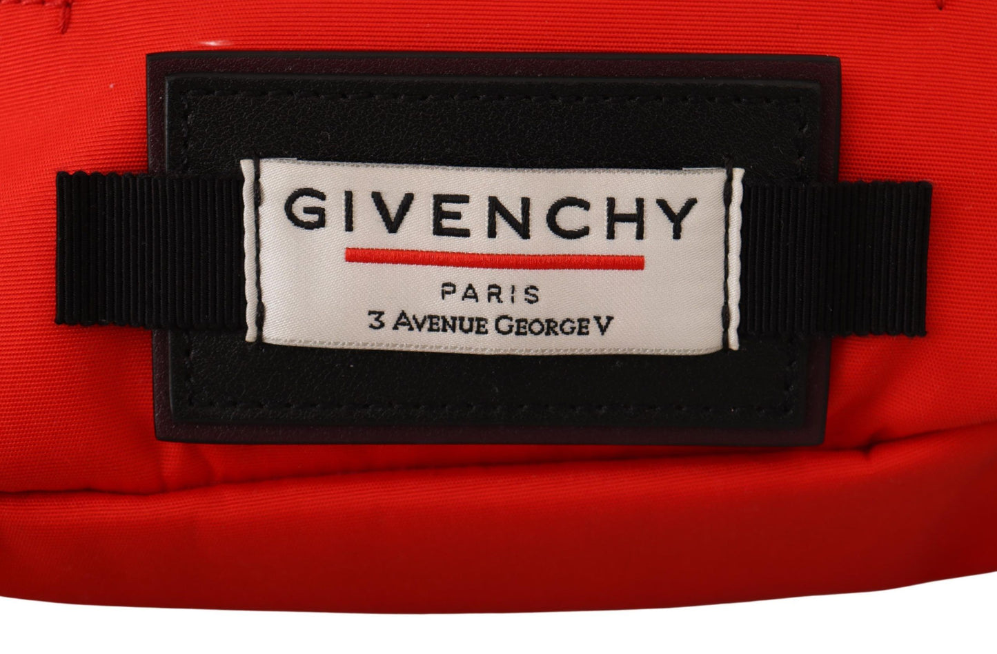 Givenchy Elegant Large Bum Belt Bag i rød og sort