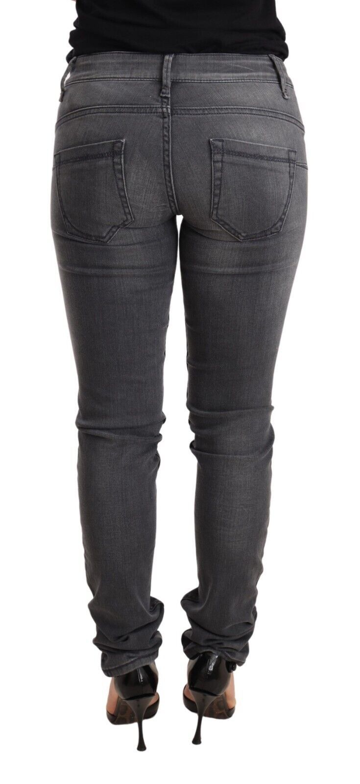 Chic Acht Skinny Denim med lav talje