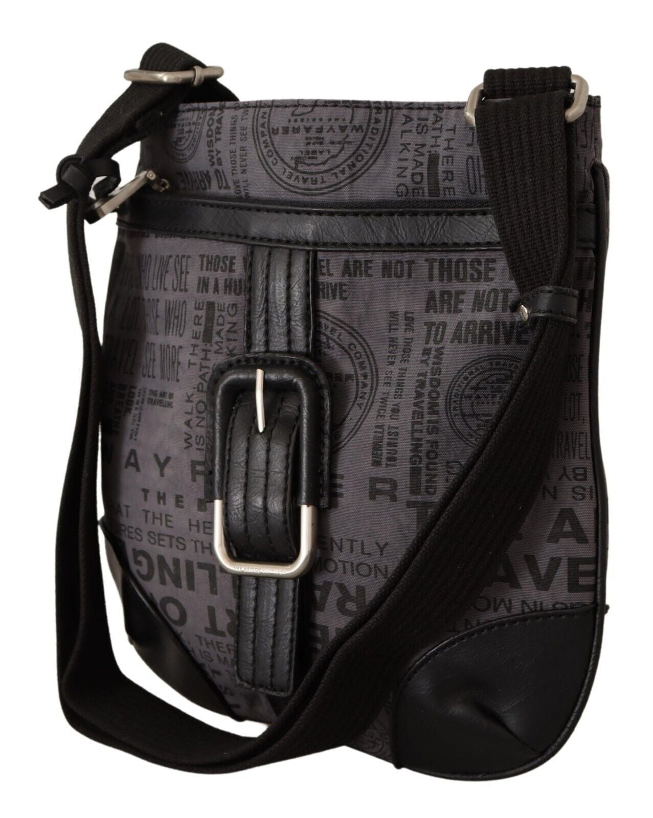 WAYFARER Chic Crossbody-taske i gråt stof