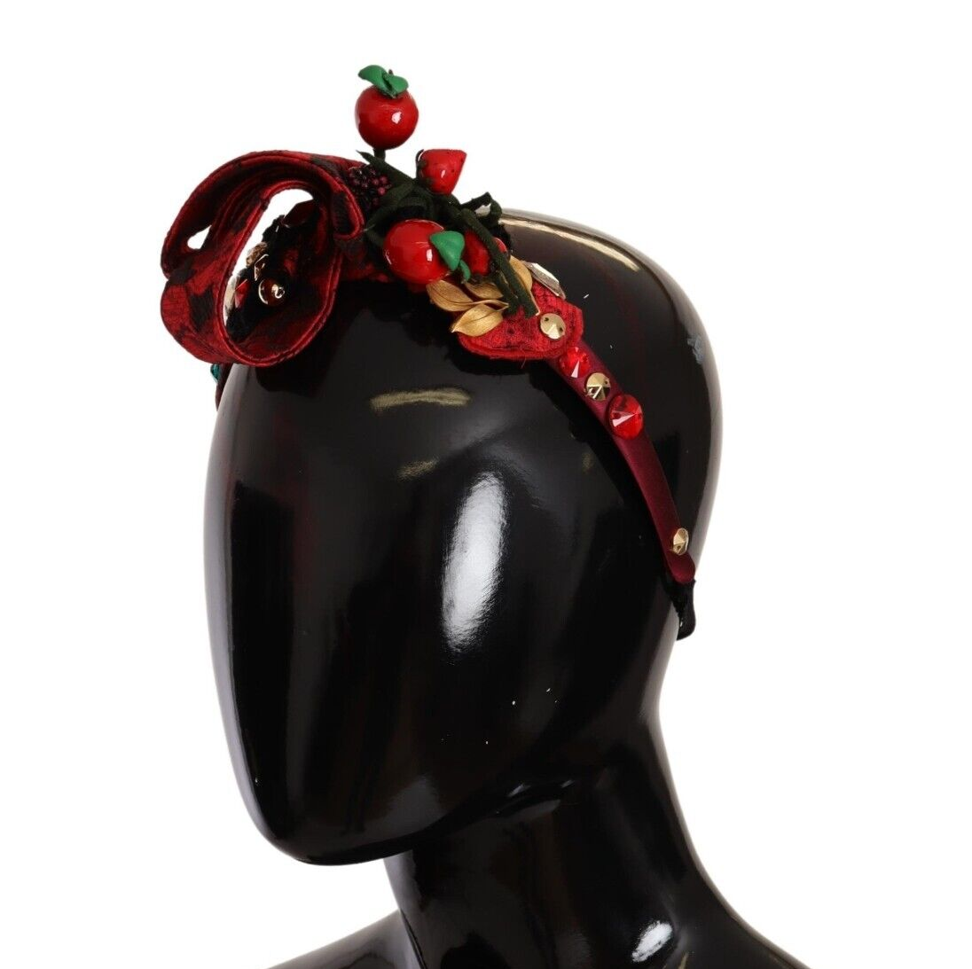 Dolce &amp; Gabbana Udsøgt Berry Crystal Embellished Diadem