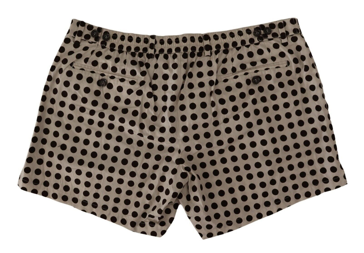 Dolce &amp; Gabbana elegante polkaprikkede bomuldsshorts