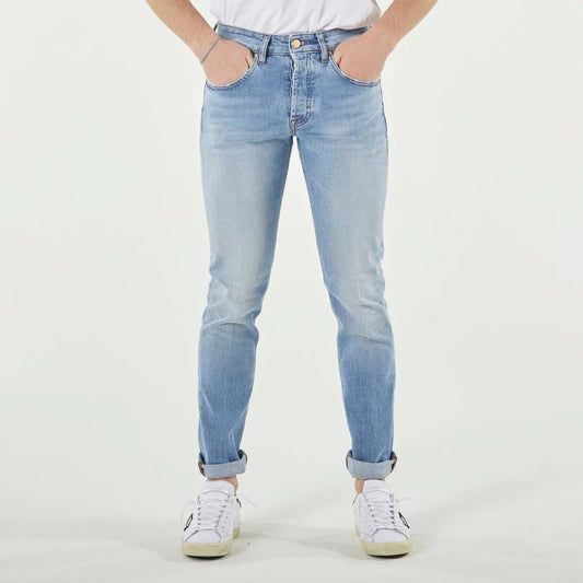 Don The Fuller Chic Lyseblå Slim Fit Denim