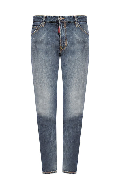 Dsquared² Navy Distressed 'Cool Guy Jean' Denim Pants