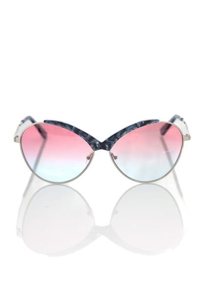 Ochelari de soare pentru femei Frankie Morello Blue Metallic