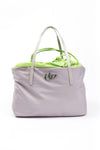 BYBLOS Gray Polyester Women Handbag