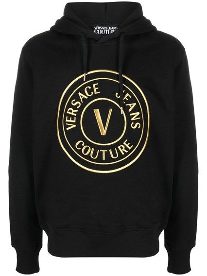 Versace Jeans Chic sort hættetrøje