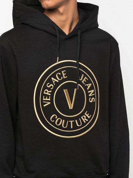 Versace Jeans Chic sort hættetrøje