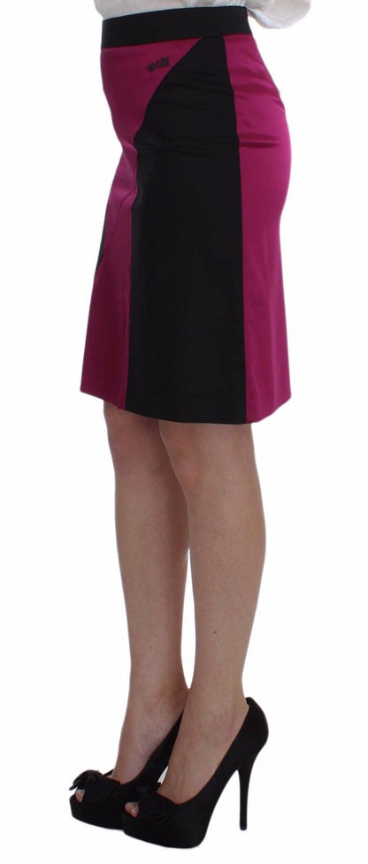 Dolce &amp; Gabbana Elegant blyantnederdel i sort og pink