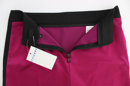Dolce &amp; Gabbana Elegant blyantnederdel i sort og pink