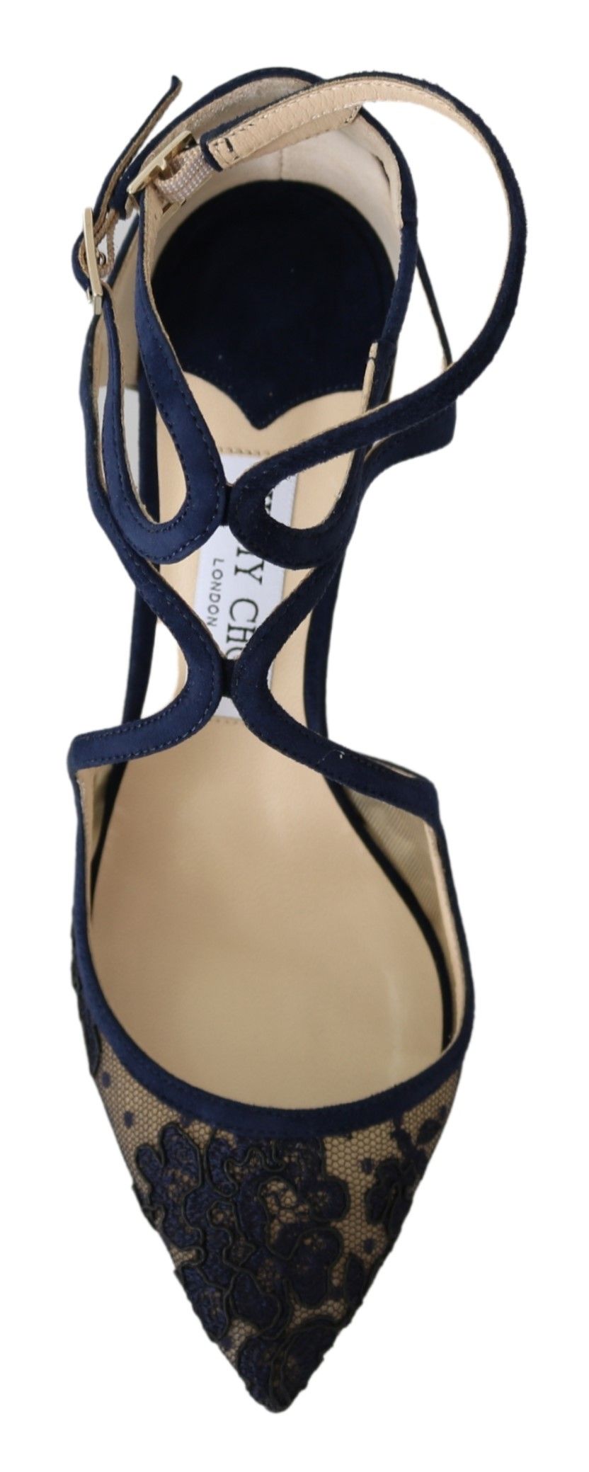 Jimmy Choo Navy Lancer Læder Pumps Elegance Unleashed