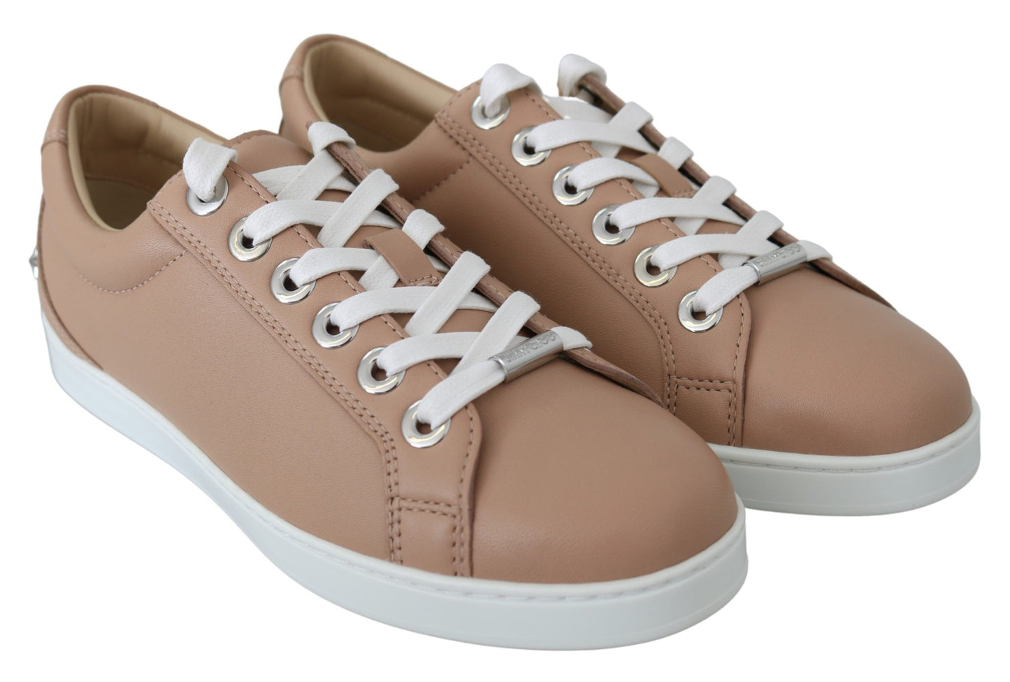 Jimmy Choo Powder Pink Nappa læder sneakers