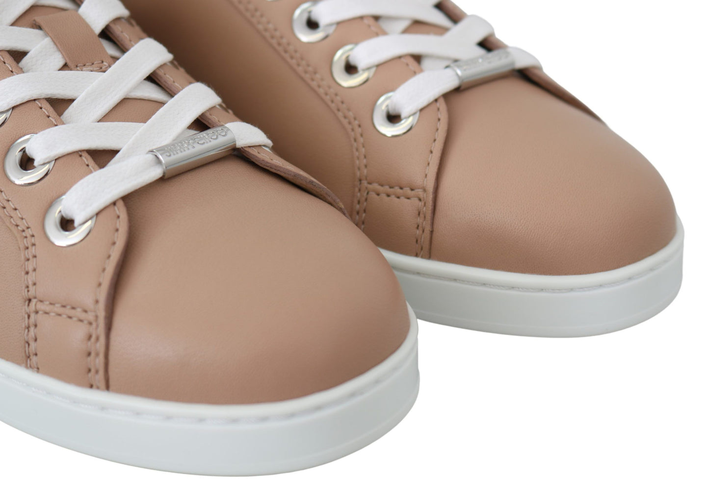 Jimmy Choo Powder Pink Nappa læder sneakers