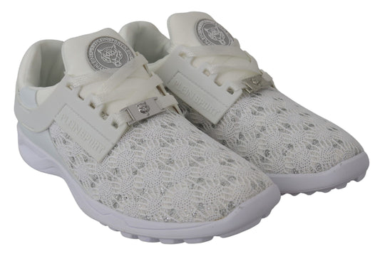 Pantofi sport Plein Sport Sleek White Runner Beth