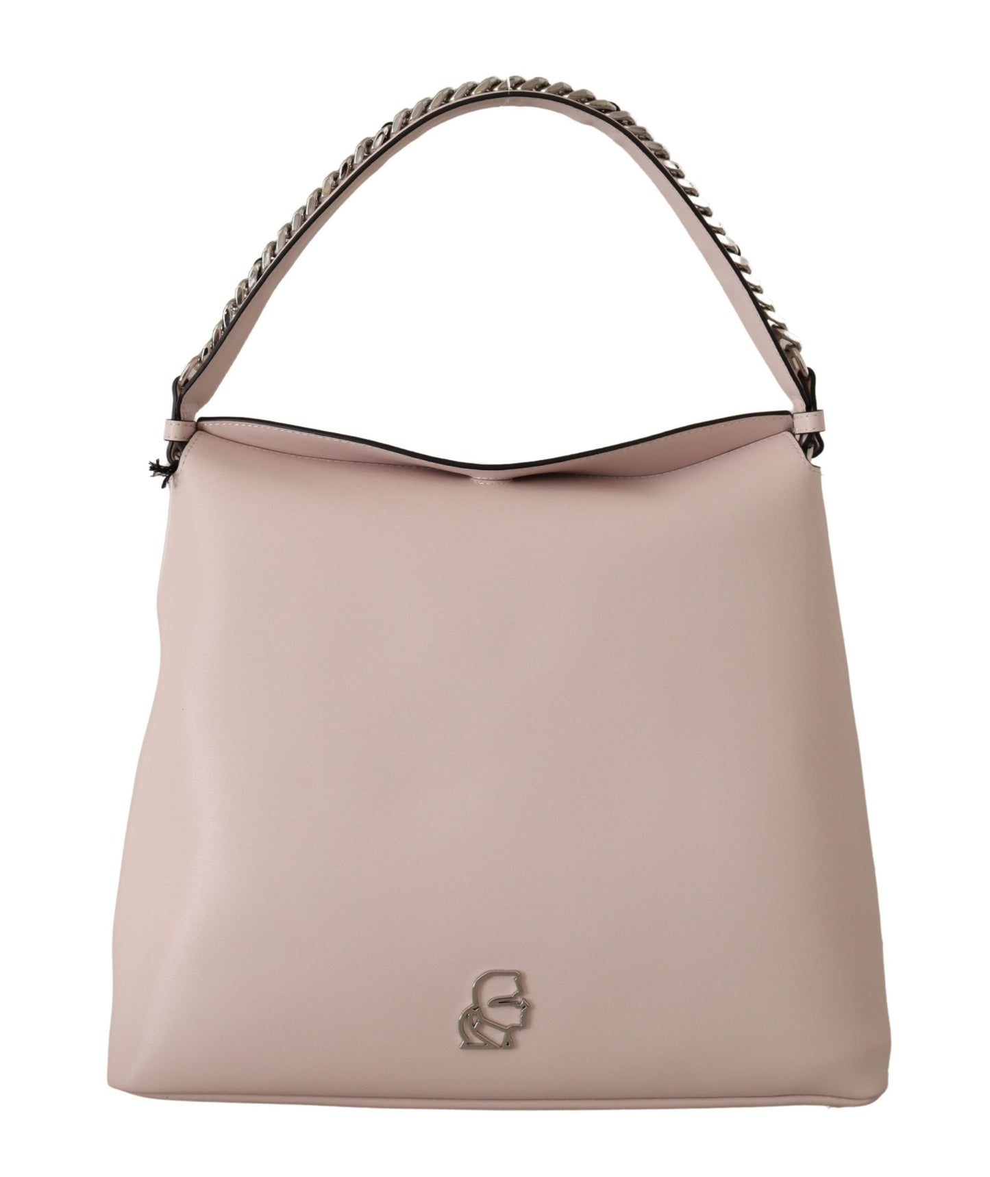 Karl Lagerfeld Elegant Mauve Chalk læder skuldertaske