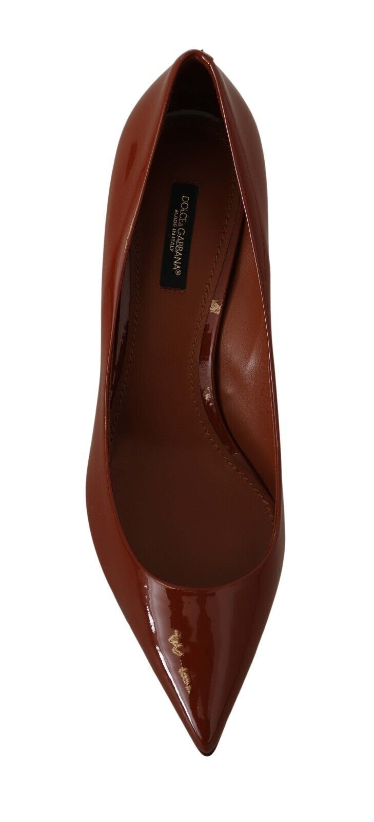 Dolce &amp; Gabbana Elegante Pumps i Laklæder med Høje Hæle