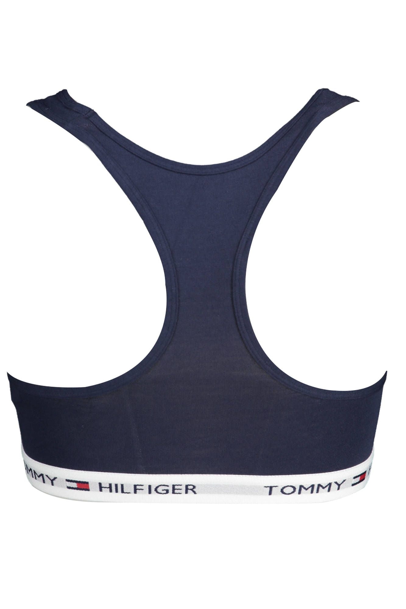 Tommy Hilfiger Blå Bomuld Sports BH til kvinder