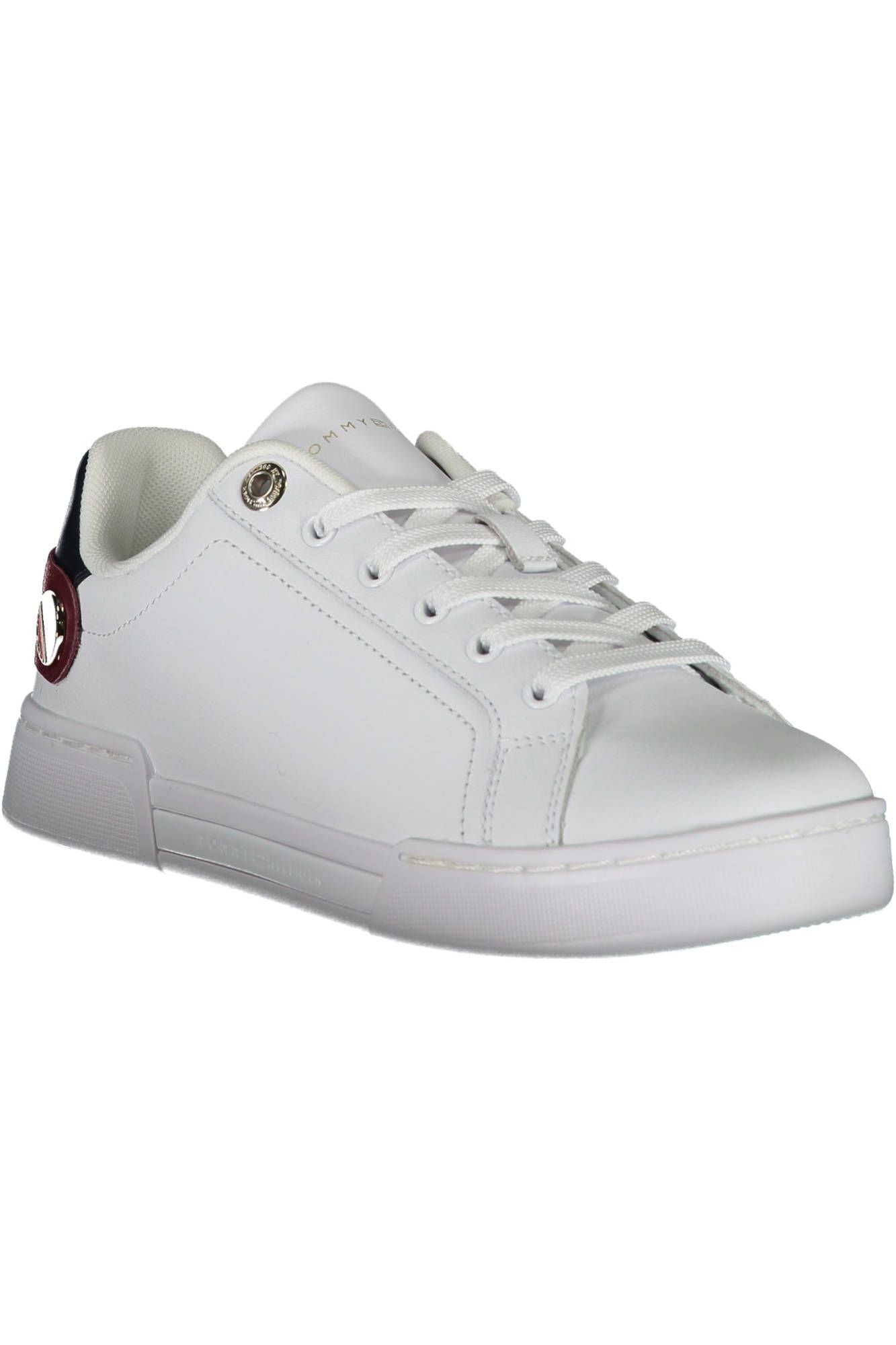 Tommy Hilfiger hvid polyethylen sneaker til kvinder