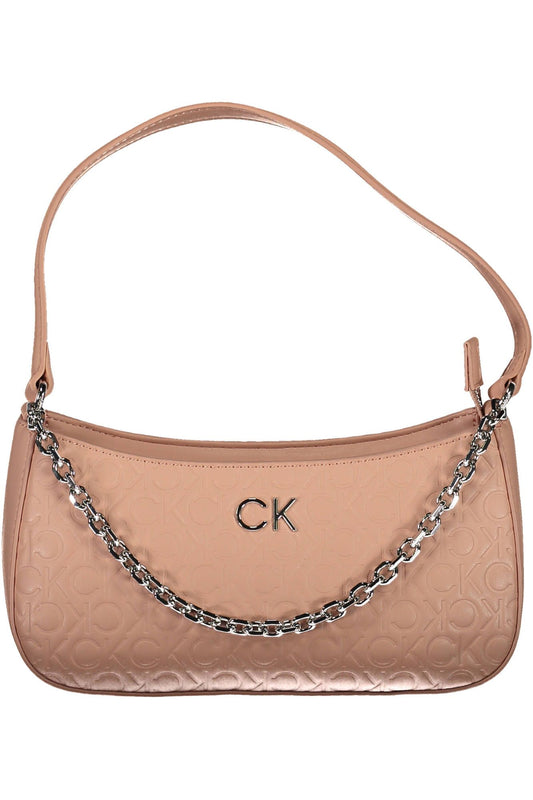 Calvin Klein Pink Polyester Håndtaske til kvinder