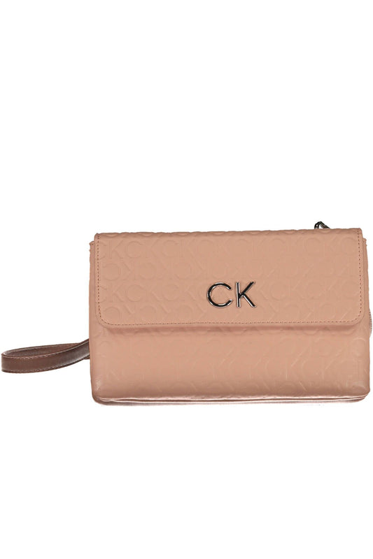 Calvin Klein Pink Polyester Håndtaske til kvinder