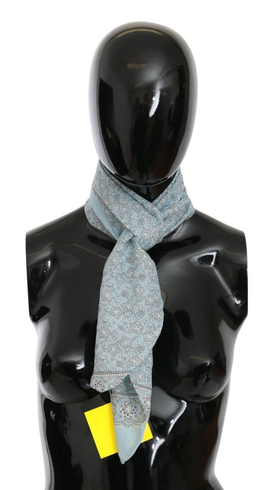 Ermanno Scervino Elegant Silk Bandana Wrap Sjal tørklæde