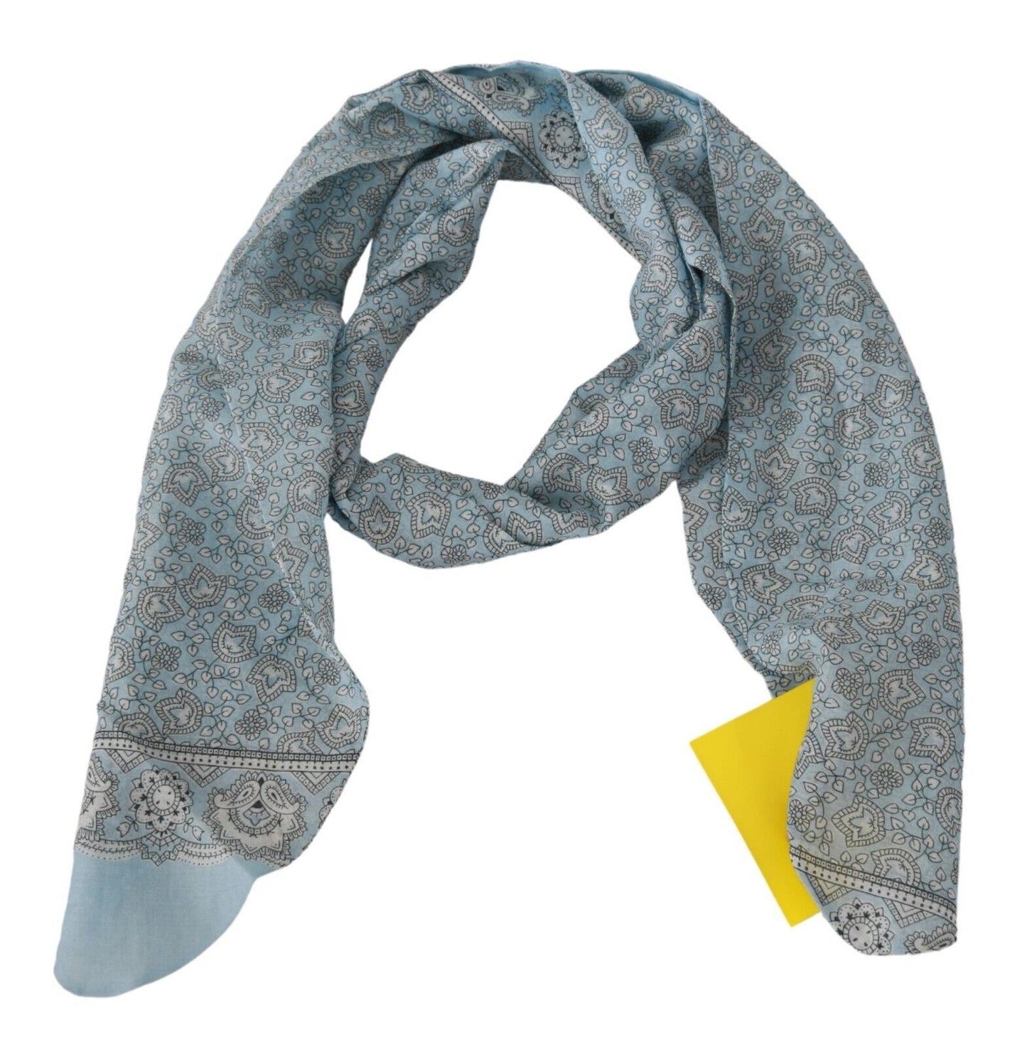 Ermanno Scervino Elegant Silk Bandana Wrap Sjal tørklæde