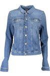 Tommy Hilfiger Blue Cotton Women Jacket