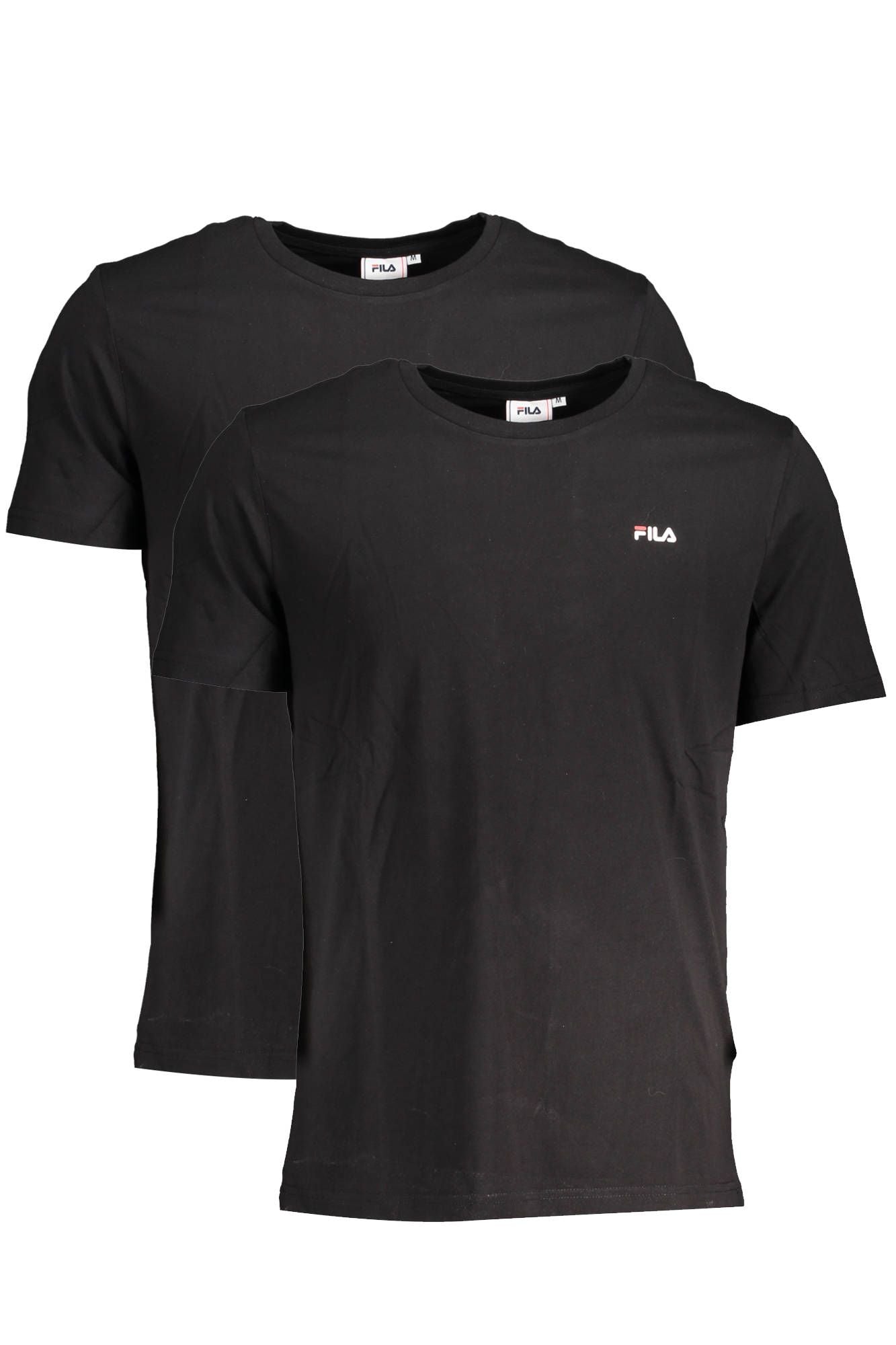 Fila Black Cotton Men T-shirt