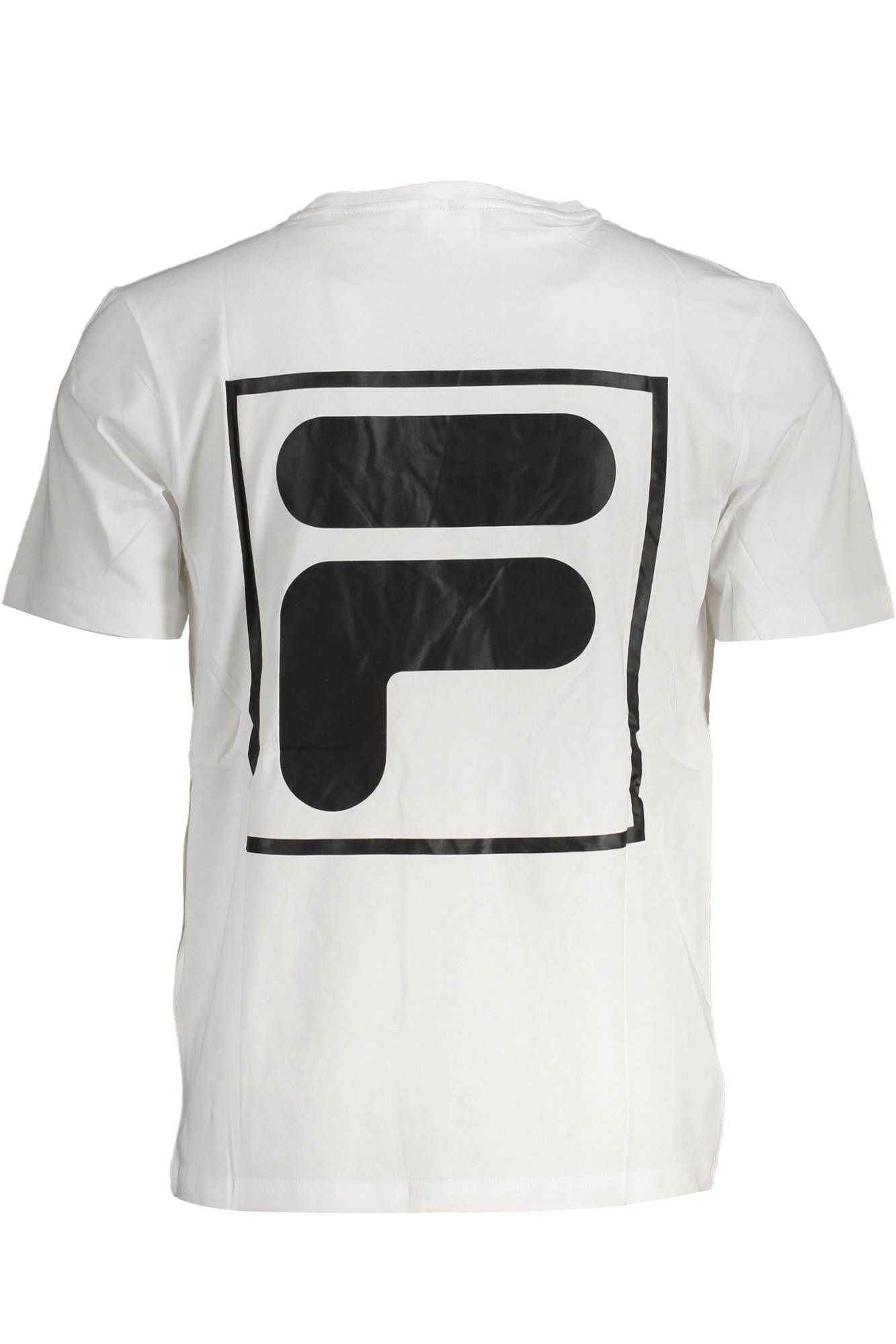 Fila hvid bomuld herre T-shirt