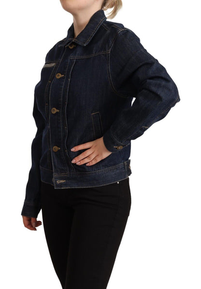 Master Coat Elegant Mørkeblå Denimjakke