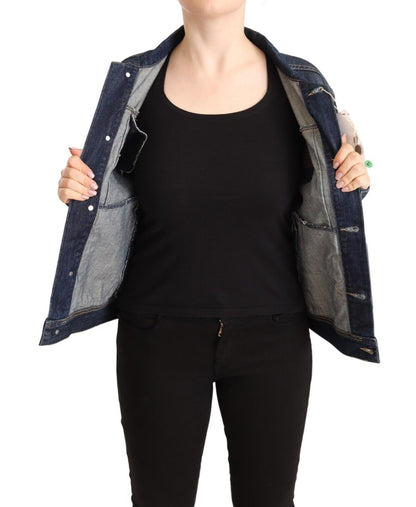 Master Coat Elegant Mørkeblå Denimjakke